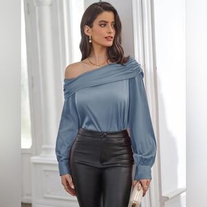 GRACE KARIN Off The Shoulder Blouse Elegant